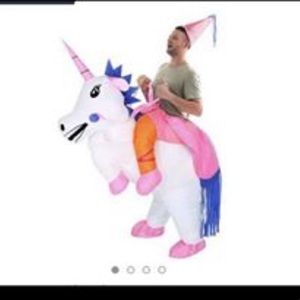 Inflatable unicorn costume unisex